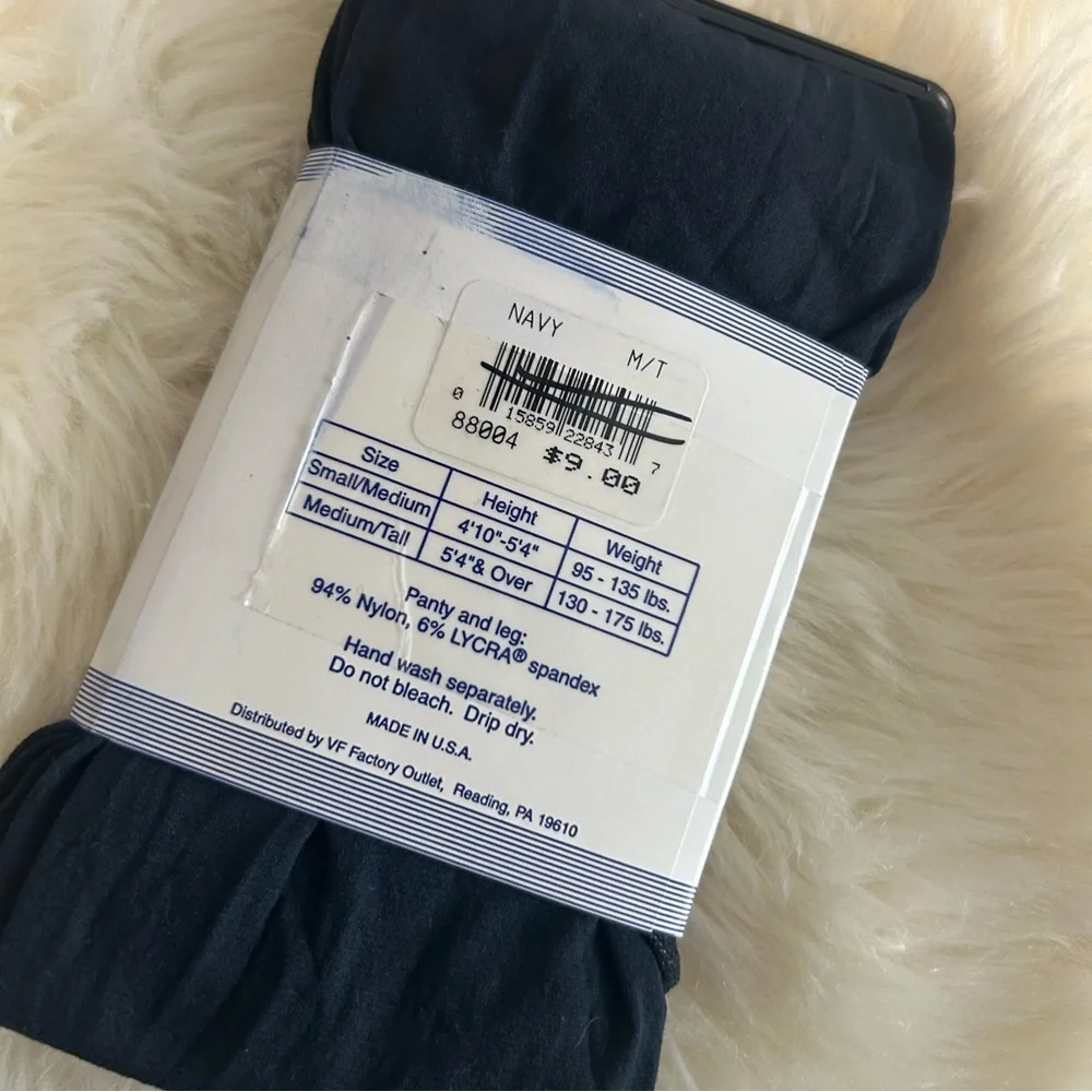 Vintage 90s Vanity Fair Microfiber Tights